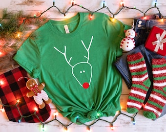 Rudolph Reindeer Christmas Shirt