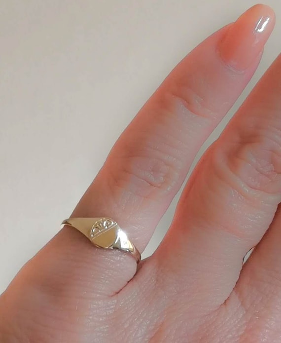 9ct gold cheap daughter ring