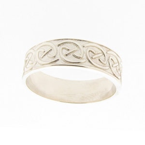 Sterling Silver Celtic Infinity Knot Ring – Solid 925 Silver, Sizes 4-15, Timeless Band - View #6