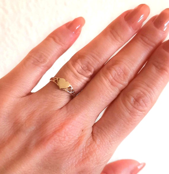 18 Karat, 22 Karat Massiv Gelbgold DAMEN Verlobungsring Größe 7 8 9 10