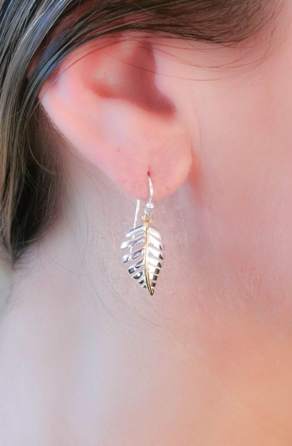 4 Pairs Leaf Acrylic Earrings For Women - Bohemian Palm Leaf Drop Dangle Jewelry Set