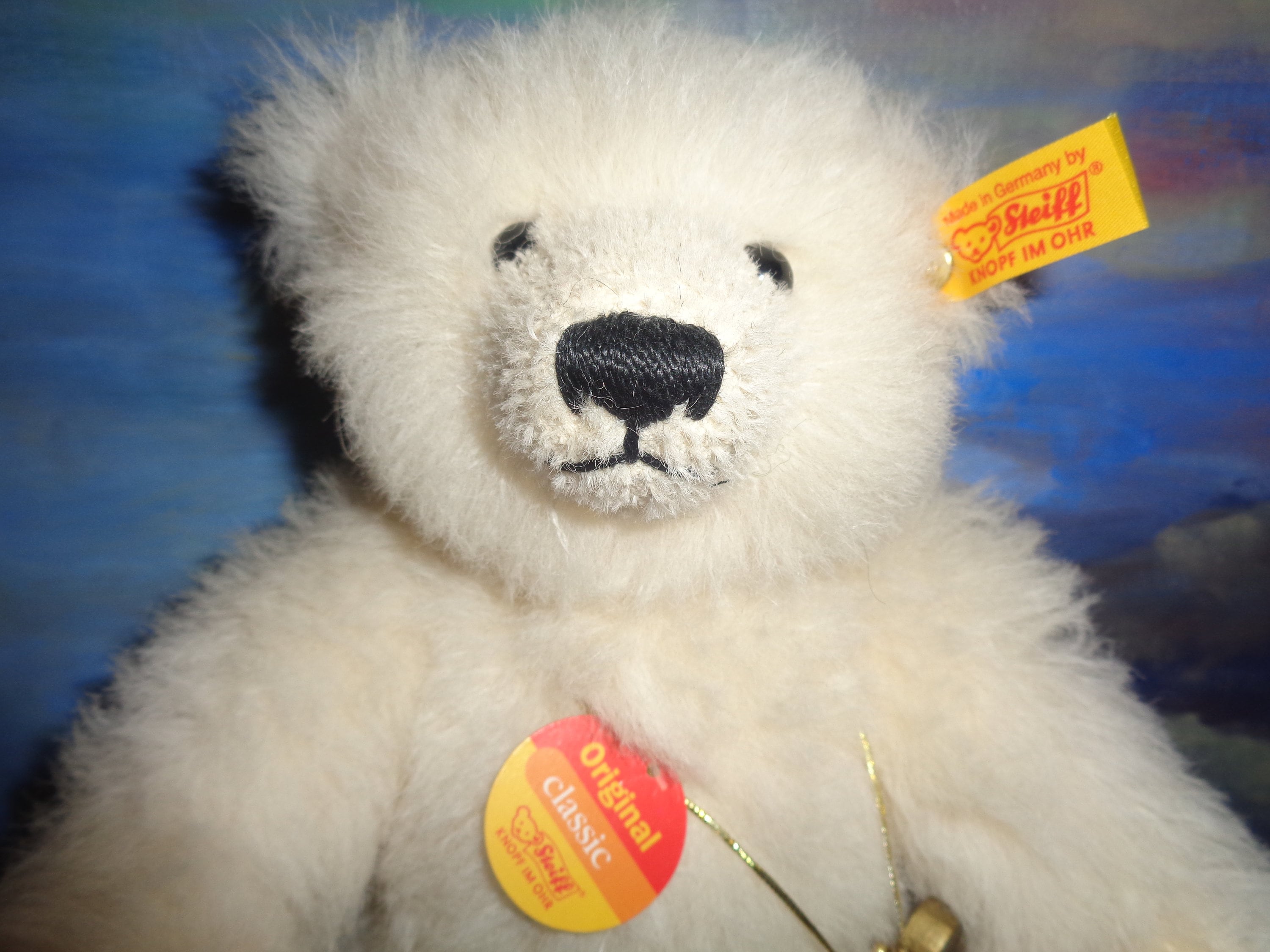 Vintage 90s Rare Prankster Bear VANCOUVER CANUCKS Former 