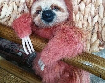 super realistic sloth baby