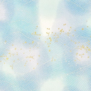 Origami Papier - Washi Papier - Yuzen Papier - Chiyogami Papier - verschiedene Packungsgrößen - Wellen auf Blau & Lila - #0670