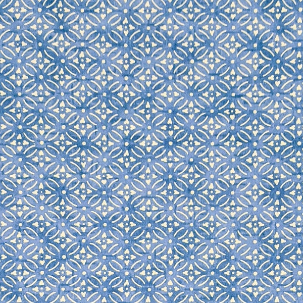 Origami Paper - Washi Paper - Yuzen Paper - Chiyogami Paper - Various Pack Sizes - Blue Shippo Design - #0792