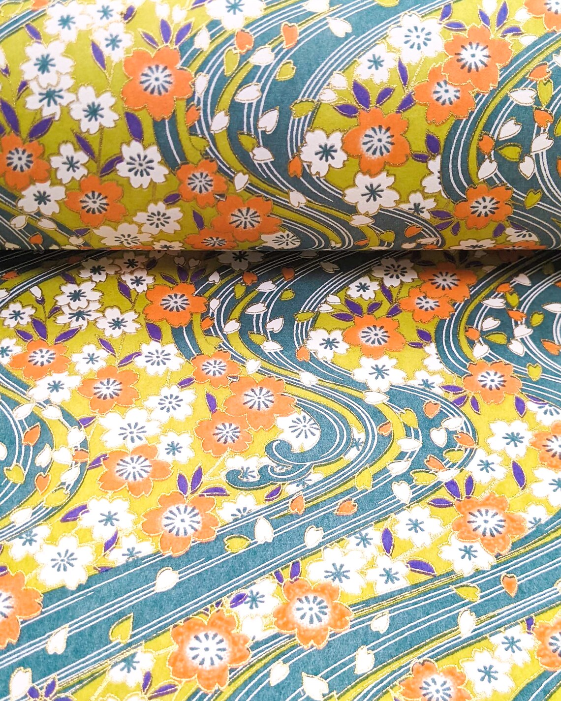 Origami Paper Washi Paper Yuzen Paper Chiyogami Paper Etsy