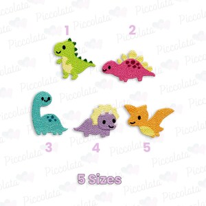 Mini Dinosaurs Embroidery Design, Digital Download - Etsy