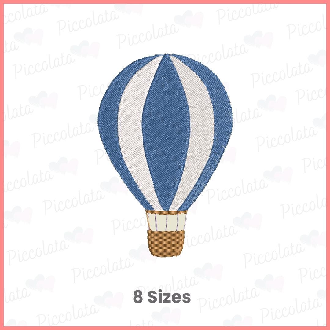Air Balloon Embroidery Design / Hot Air Balloon Embroidery Design ...