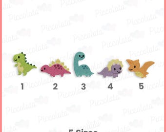 Mini Dinosaurs Embroidery Design / Dinosaur Embroidery Design / Dinosaurs Embroidery Design Digital Download for Embroidery Machines