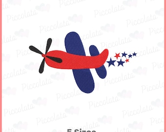 Baby Airplane Embroidery Design | Cute Plane Machine Embroidery for Kids Clothes and Nursery | Instant Download