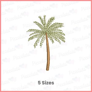 Palm Tree Embroidery Design / Palm Embroidery Design / Beach Embroidery Design Digital Download for Embroidery Machines Digital File
