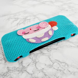 Crochet Nintendo Switch Case Kibry Theme Star Kirby and - Etsy