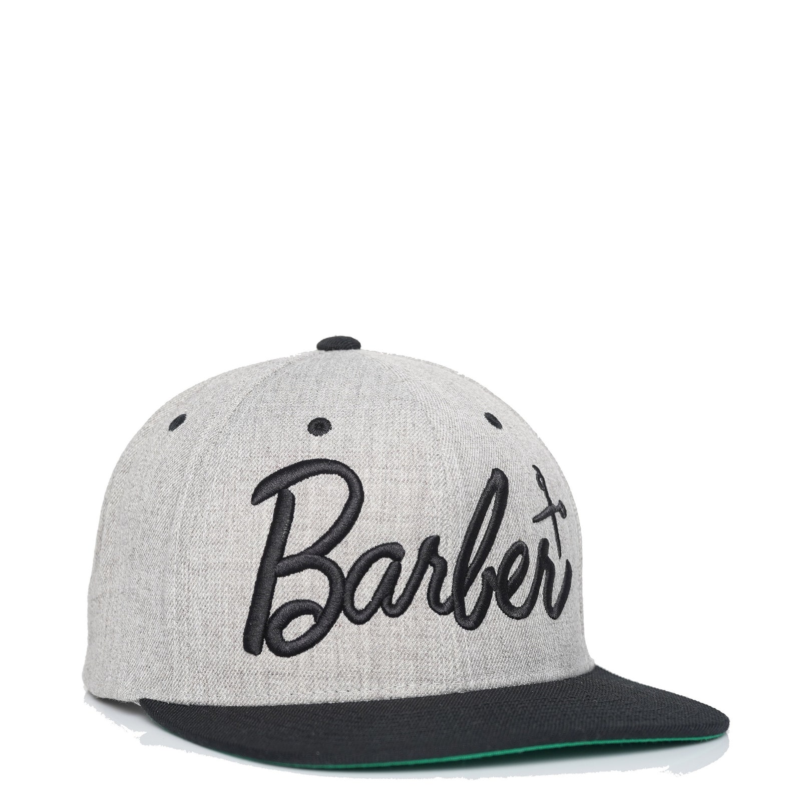 Barber Script Snapback Hat for Men & Women/ergonomically Designed