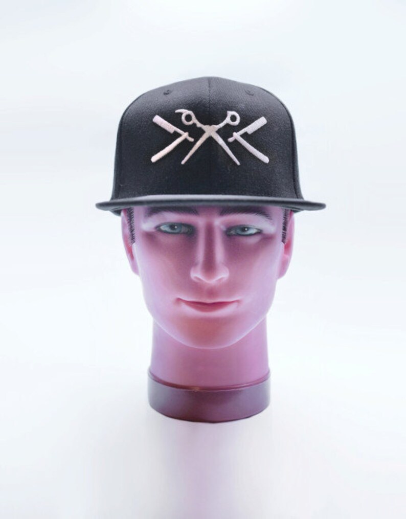 Scissor Razor Snapback Hat for Men & Women/ergonomically Etsy