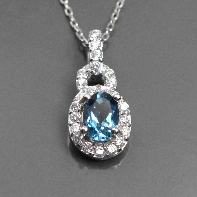 Gemstone Jewelry Set Gift For Women Natural London Blue Topaz Jewelry Set Blue Topaz Set Bridal Jewelry Set Earring Ring Earring Set