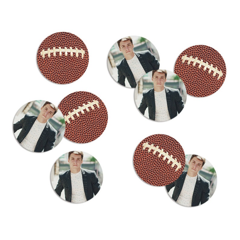 Party Decor Party Supply Graduation Party Decor Photo Confetti Football Party Table Confetti Party Confetti