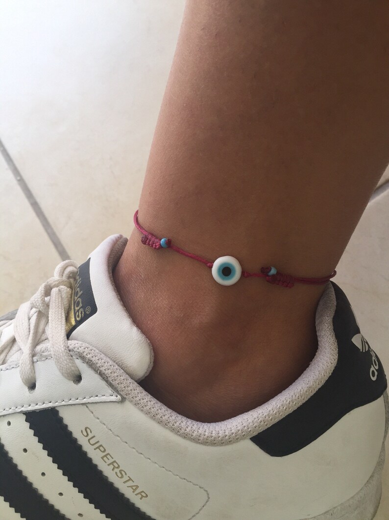 Anklets for women Evil eye ankle bracelet Evil eye anklet Boho Etsy