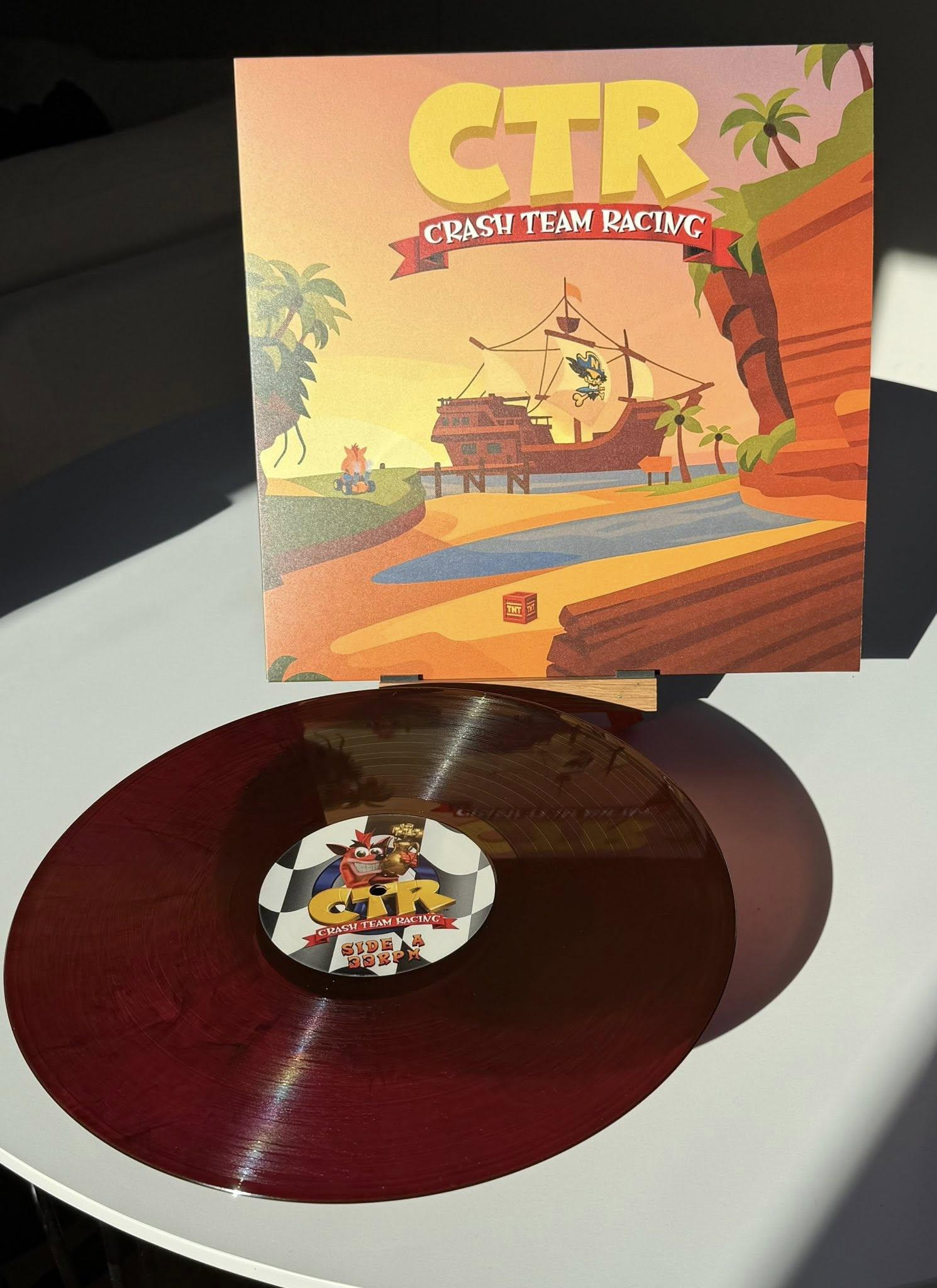 Crash Team Racing PS1 OST Soundtrack LP Vinyl Record (random Crash Team Racing PS1 OST Soundtrack LP Vinyl Record (random