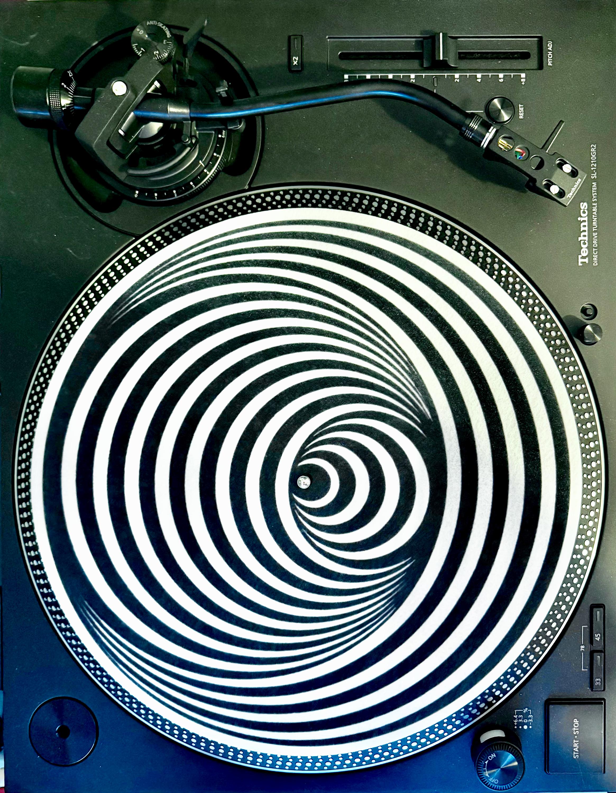 Slipmat Per Giradischi Mod Target - 30.5 Cm, Per DJ E Mixing - Foto 4