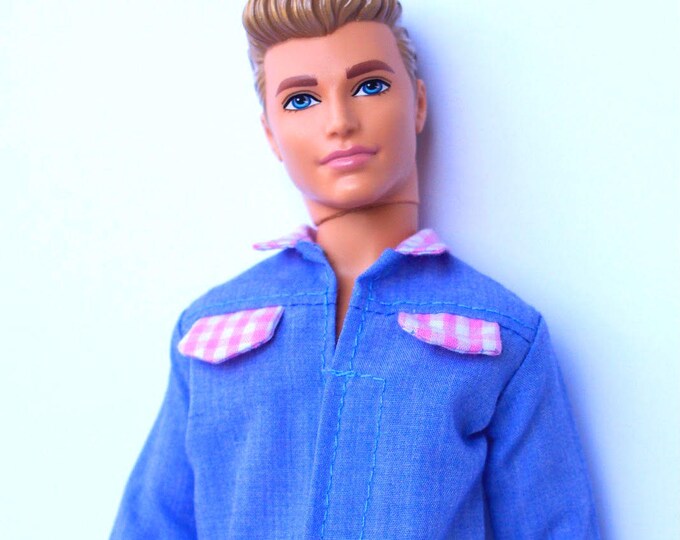 Ken Doll Clothes Ken Doll Shirt Barbie Clothes, 12 Inches Doll, 1/6scale Action Figure - Etsy