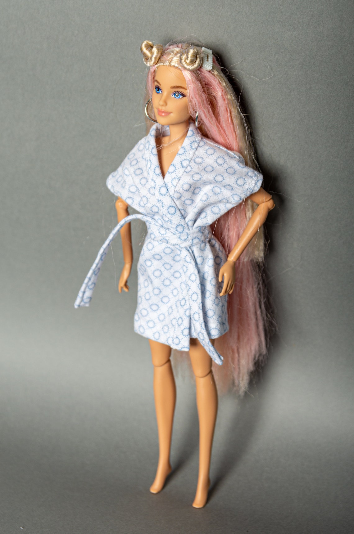 Barbie clothes Barbie bathrobe Clothes for Barbie doll Etsy