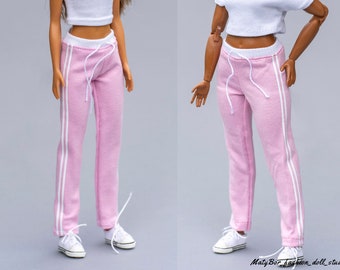 Doll clothes - pants - Clothes for 12 inches doll and 1/6 scale action figure  Curvy and original body type doll