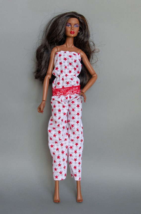 Verwonderlijk Barbie kleding Barbie lingerie pyjama van Barbie Barbie | Etsy JQ-18
