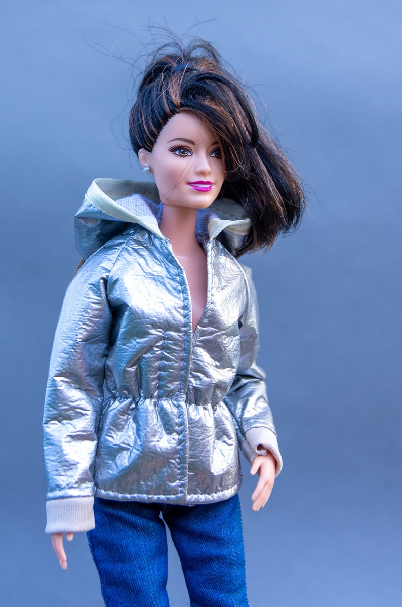 Barbie Clothes Barbie Jacket With Rabbit Ears Clothes for | Etsy