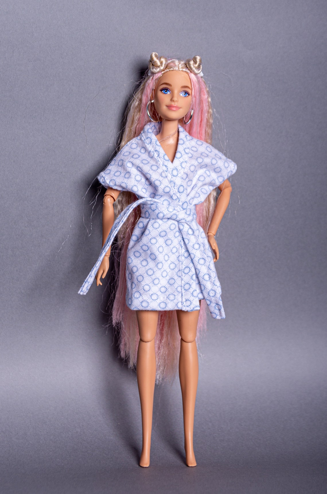 Barbie clothes Barbie bathrobe Clothes for Barbie doll Etsy