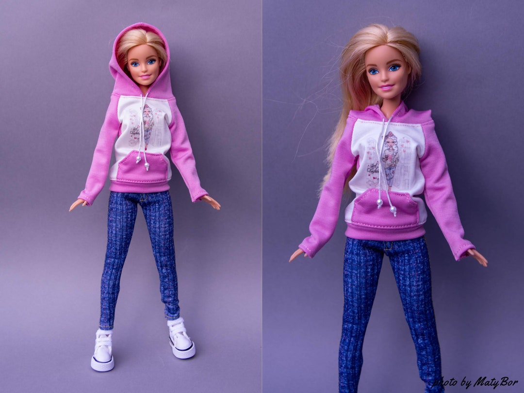 Doll Clothes Hoodie Clothes for 11.5 Inches Doll and Action Figure