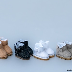 Laarzen voor pop - winterlaarzen - kleding voor pop van 11,5 inch en actiefiguur op schaal