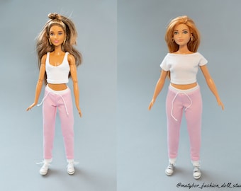 Puppenkleidung - Hose - Kleidung für 12 Zoll Puppe und 1/6 Actionfigur Curvy doll
