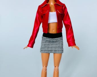 Doll clothes - jacket - clothes for 11.5 - inches female doll and action figure Outfit Fashions for dolls