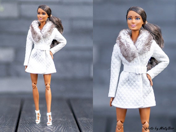 NK 1 Set Moda 11.5 Pollici Vesto Da Bambola Cappotto Di Pelliccia Per 1/6 Vesti Per Bambole Bambole Accessori Abbigliamento Per Feste 30 Cm Scarpe Per Bambole Giocattoli JJ - Foto 7