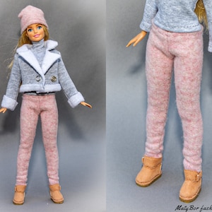 Poppenkleding - jasje - kleding voor 12 inch pop en actiefiguur Poppenoutfit Mode voor pop Curvy body Originele body