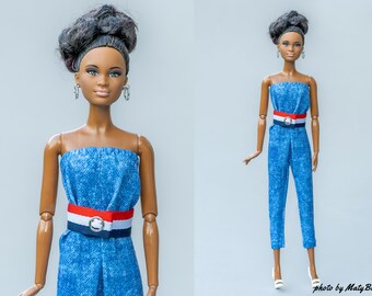 Doll clothes - jumpsuit - Clothes for 11.5 inches doll and 1/6 scale action figure Outfit Fashions for dolls