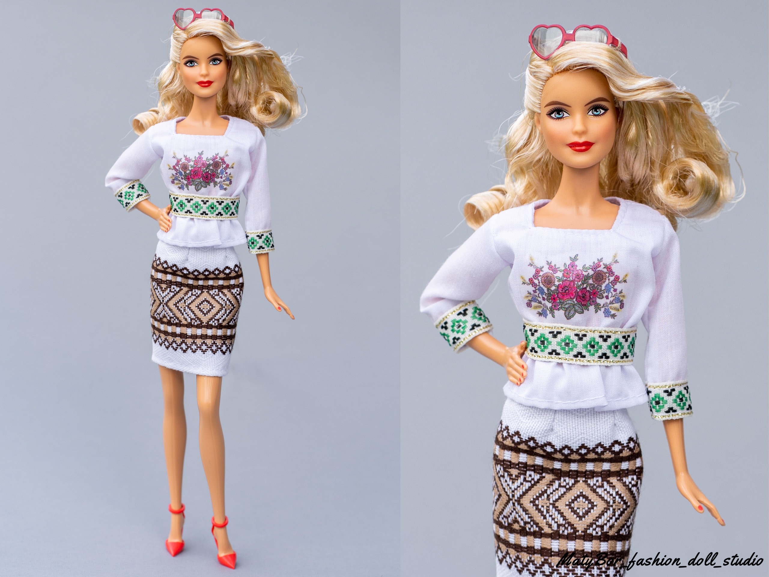 Ukrainian Barbie Living Barbie Girl Valeria Lukyanova 8x10 Photo