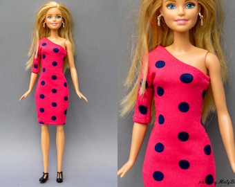 Doll clothes - dress - clothes for 11.5 inches dolls and action figures Outfit Fashions for dolls