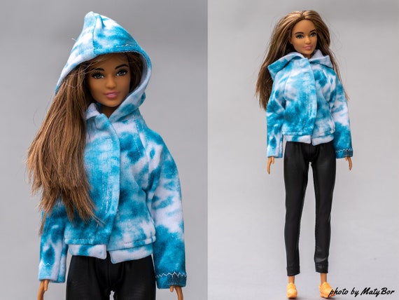 Doll Clothes Set in Jacket and Pants Clothes for