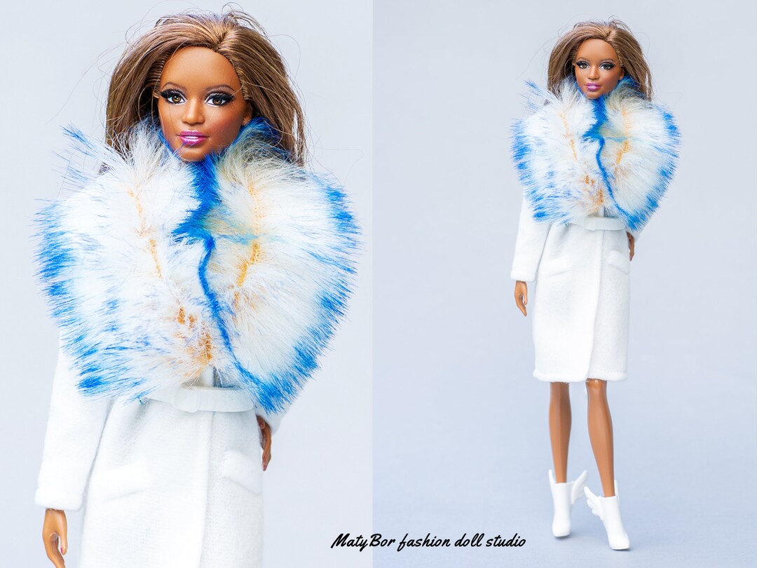 Muñeca Paloma Moda De Invierno Ropa Abrigo Duende Azul Muñeca Paloma Moda De Invierno Ropa Abrigo Duende Azul