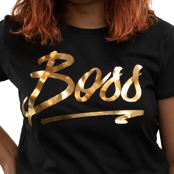 Gold Foil Shirt Etsy