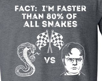 I Am Faster Than 80/% of All Snakes Christmas Baby Bodysuits Baby Shirt Fact