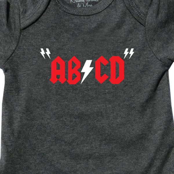 Acdc Baby Clothes - Etsy