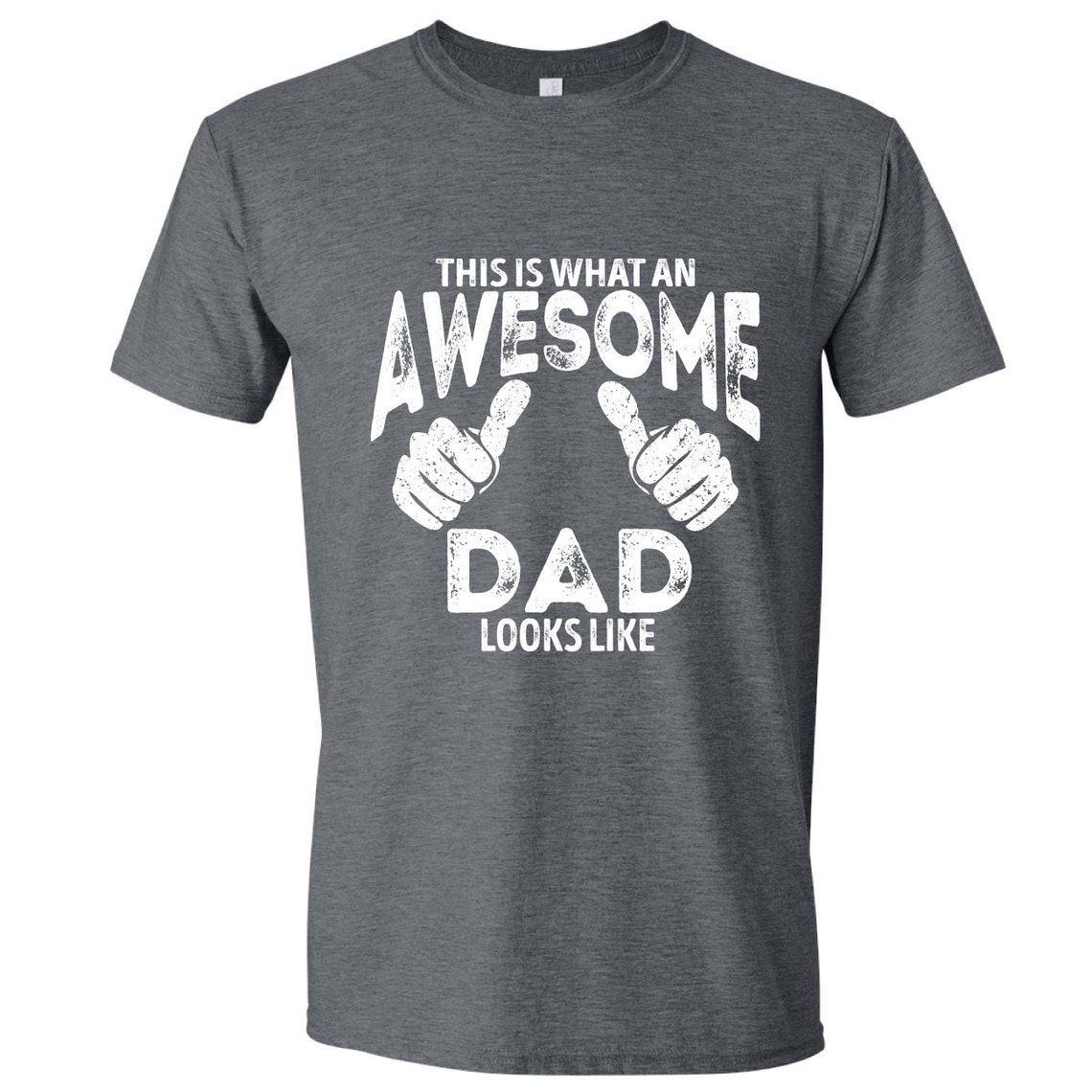 This is What an Awesome Dad Looks Like T Shirt. Funny Etsy