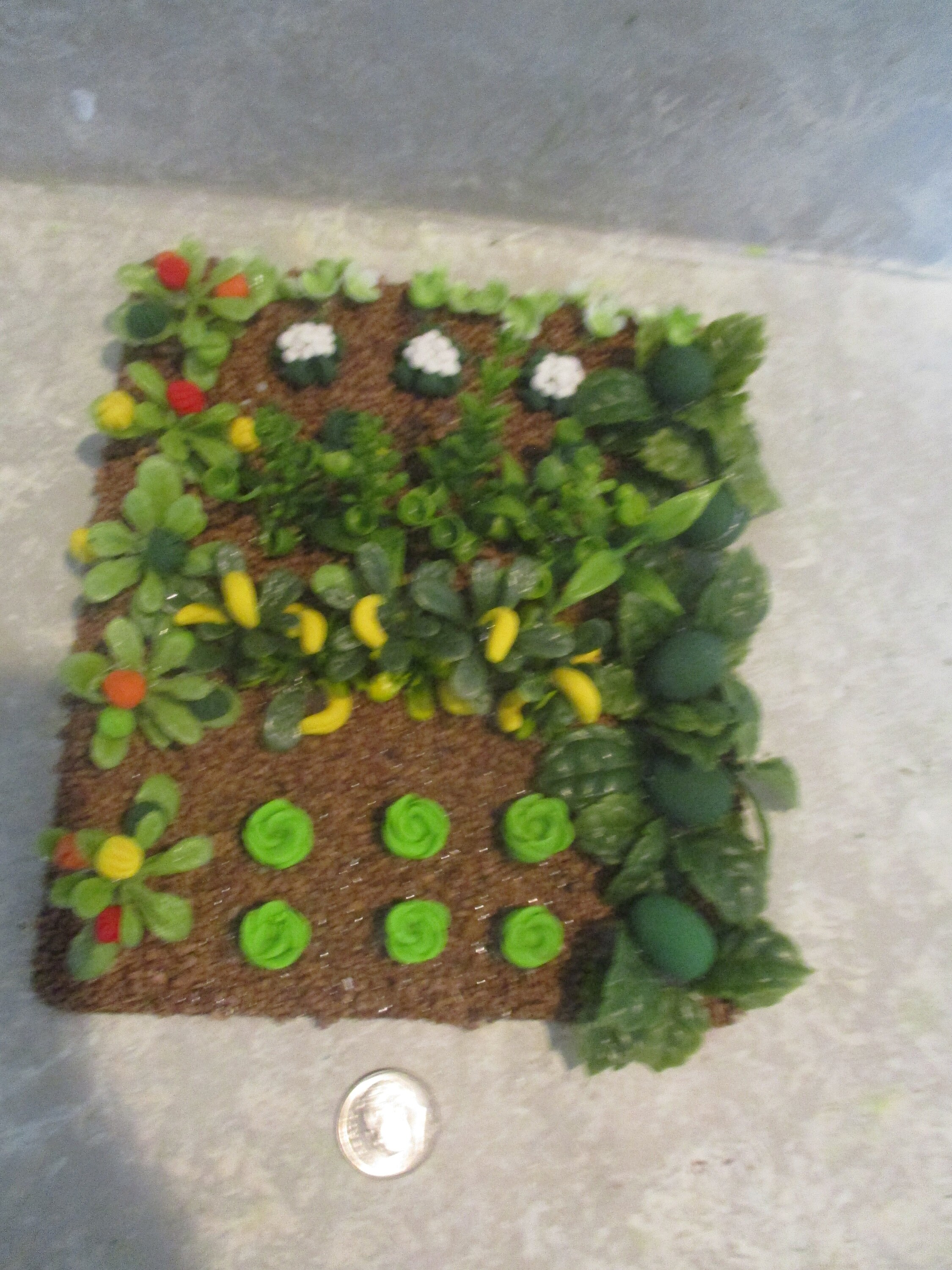 Miniature Farm/doll/dollhouse 6 x 5 Vegetable Etsy