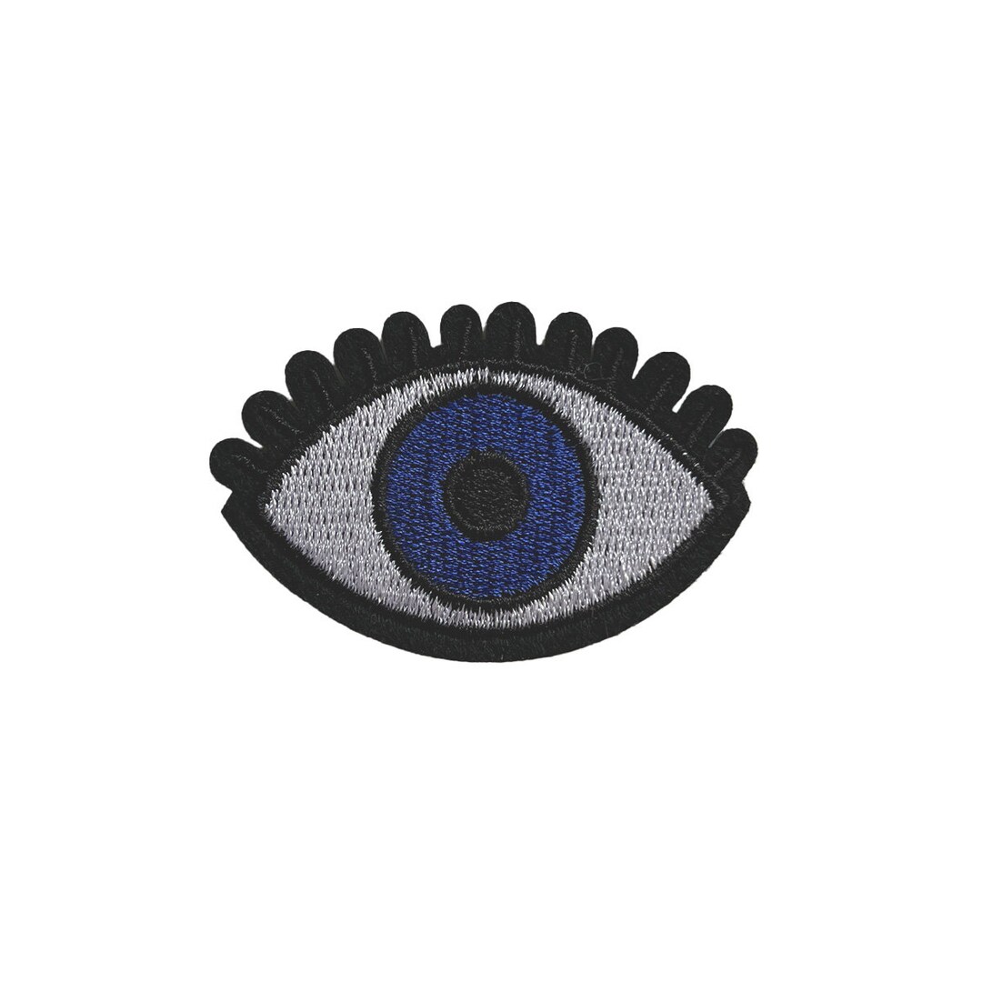Embroidered Ironon Eye Patch Embroidered Eye Patch Eye Embroidered