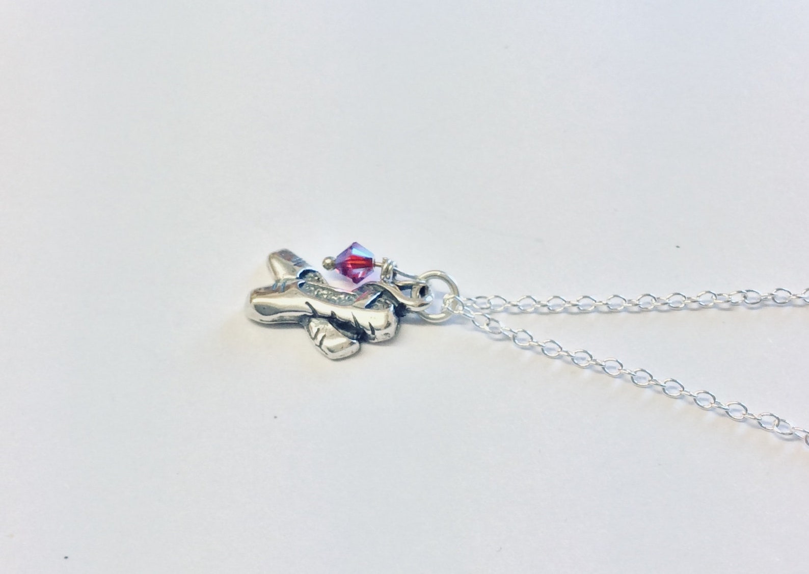 handmade ballerina shoes pendant, solid sterling silver pendant, ballet shoes pendant, silver nest wrapped bead, free chain, psy handmade ballerina shoes pendant, solid sterling silver pendant, ballet shoes pendant, silver nest wrapped bead, free chain, psy