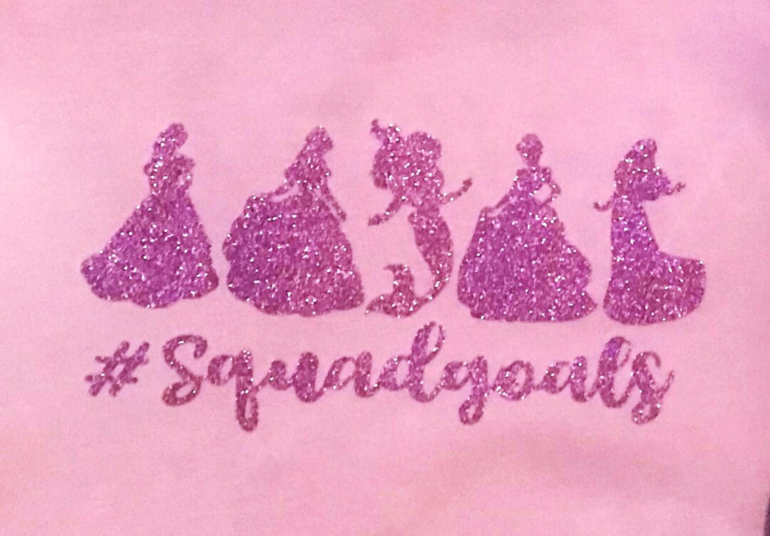 Disney Princess Iron on Transfer, Disney Vinyl Iron On, Disney World