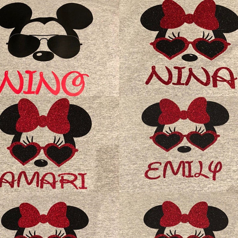 Disney Iron on Decal Disney Iron on Transfer Disney World Etsy