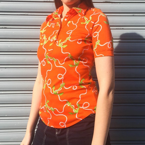 Vintage Top "80's - Orange"